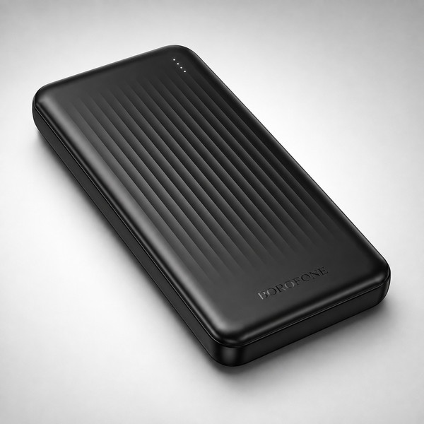 Повербанк Borofone BJ78 10000 мАг, USB + Type-C, Li-Pol, 2 пристрої, чорний RS-99 фото
