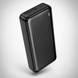 Повербанк Borofone BJ78A 20000 мАч, 10 Вт, 2&times;USB, USB-C + Micro-USB, черный RS-100 фото 1