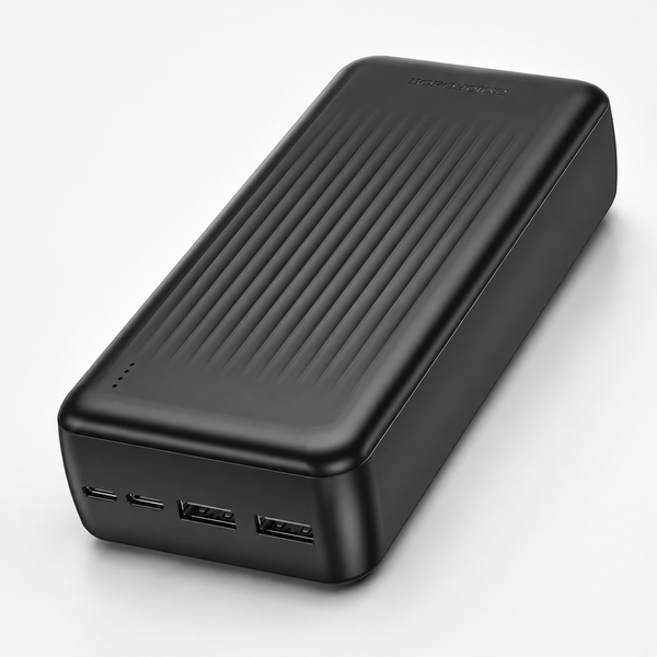 Повербанк Borofone BJ78B 30000 мАг, 2&times;USB, Type-C + Micro-USB, LED-індикатор, чорний RS-101 фото