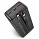 Павербанк BOROFONE BJ57B Graceful 30000 mAh со встроенными кабелями Type-C/Lightning, быстрой зарядкой PD/QC 3.0 и LED-индикатором RS-90 фото 2
