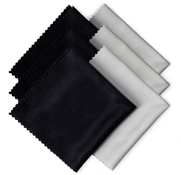 Набор салфеток из микрофибры для очистки экранов и очков, 10 шт. (14&times;14 см) RS-20 фото