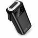 Павербанк BOROFONE BJ65 High 30000 mAh 22.5W з LED-дисплеєм, вбудованими кабелями, PD 20W та ліхтариком, чорний RS-91 фото 3