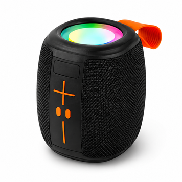 Портативна Bluetooth-колонка 8 Вт з RGB-підсвічуванням, FM-радіо, USB, AUX та акумулятором 1200 mAh RS-83 фото